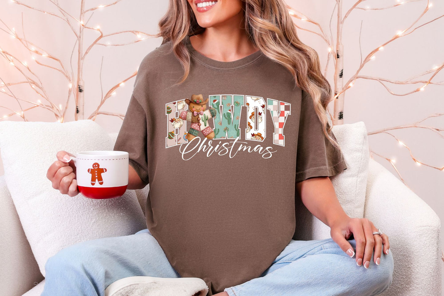 Howdy Christmas DTF Transfer - 1353