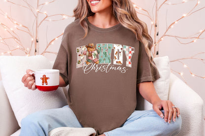 Howdy Christmas DTF Transfer - 1353