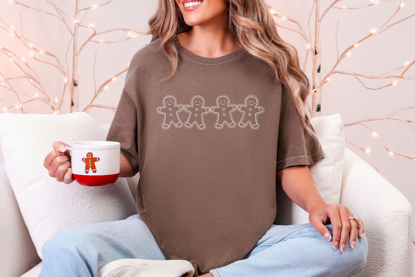 Gingerbread DTF Transfer - 1343