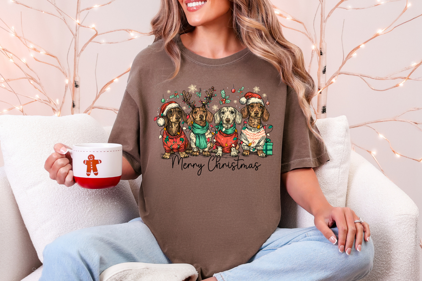 Christmas Pups DTF Transfer - 1301