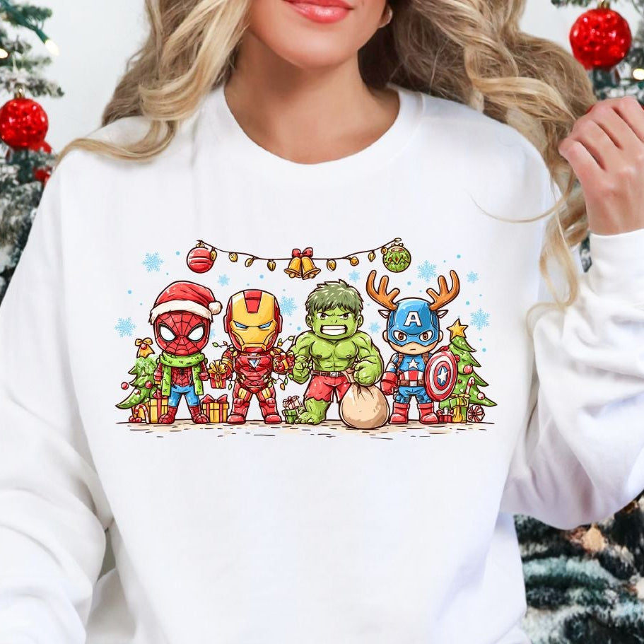 Hero Christmas DTF Transfer - 1324