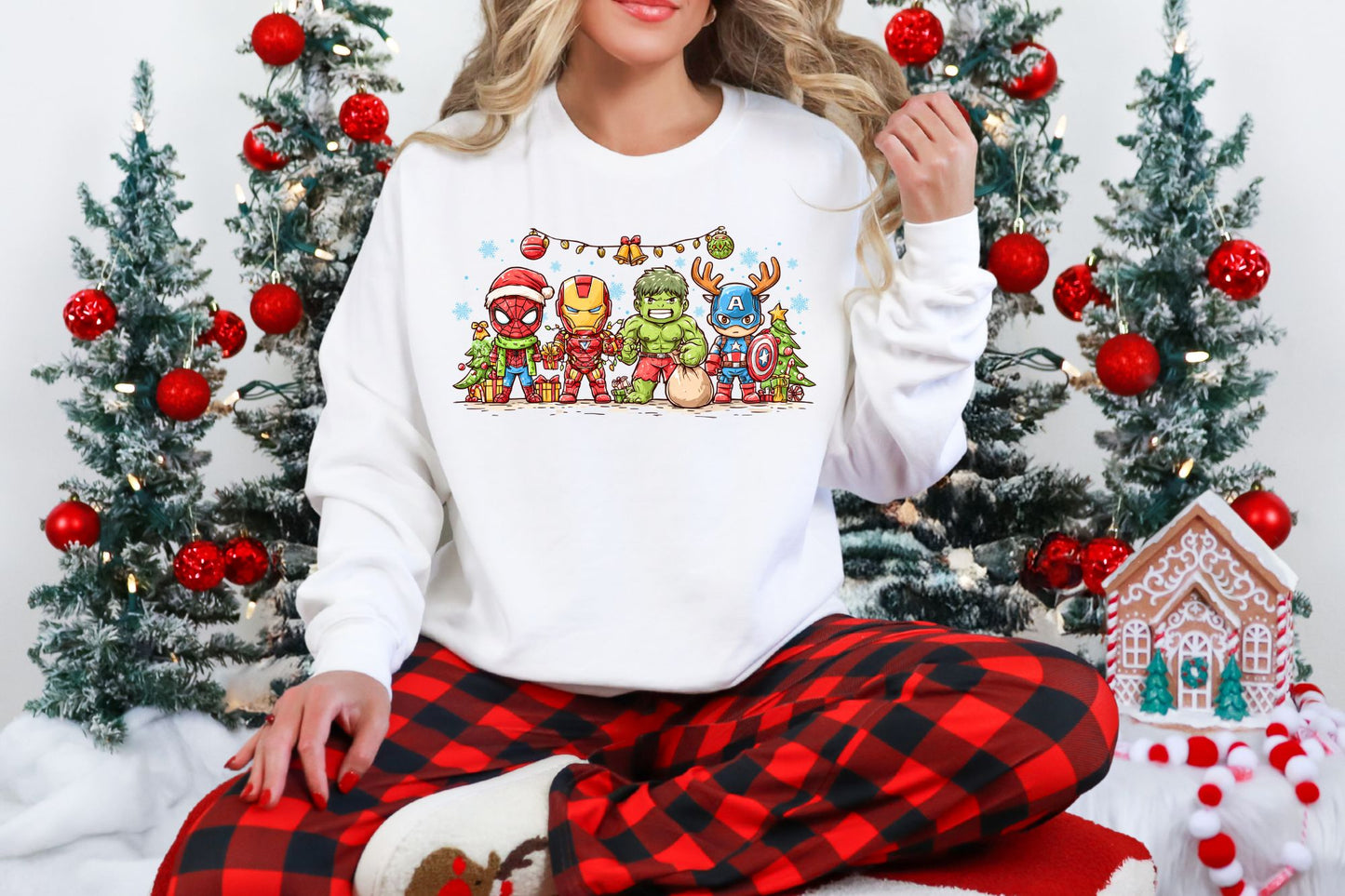 Hero Christmas DTF Transfer - 1324