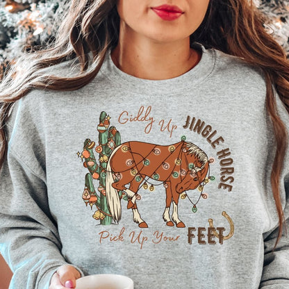 Jingle Horse DTF Transfer - 1318