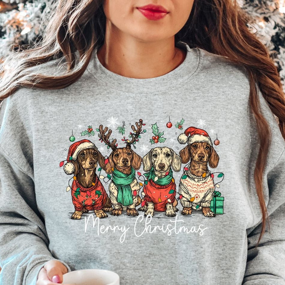 Christmas Pups DTF Transfer - 1301