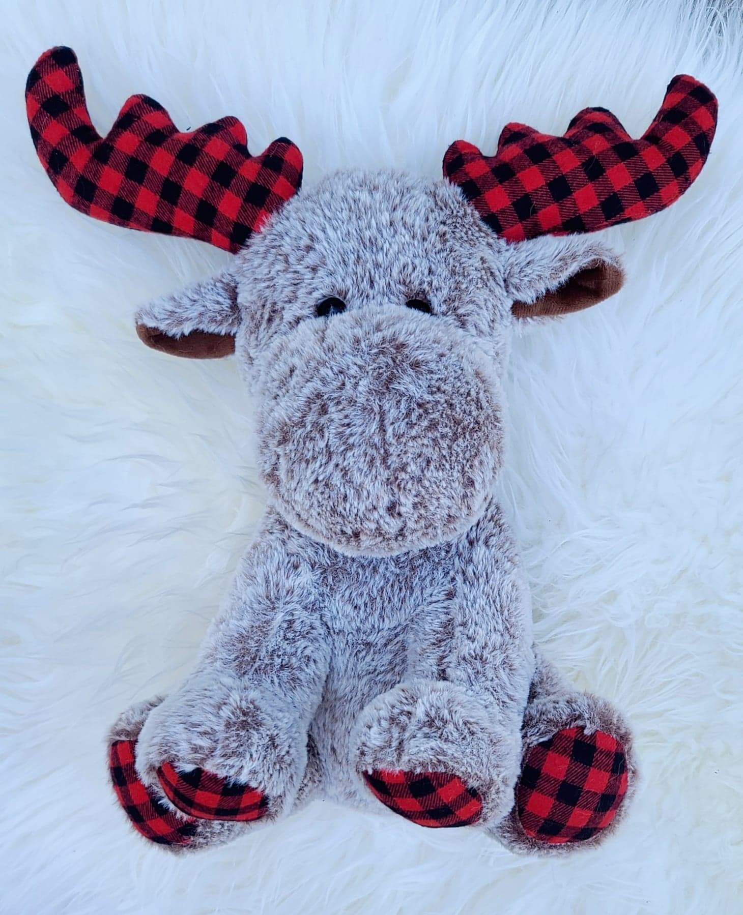 Christmas Moose Plush