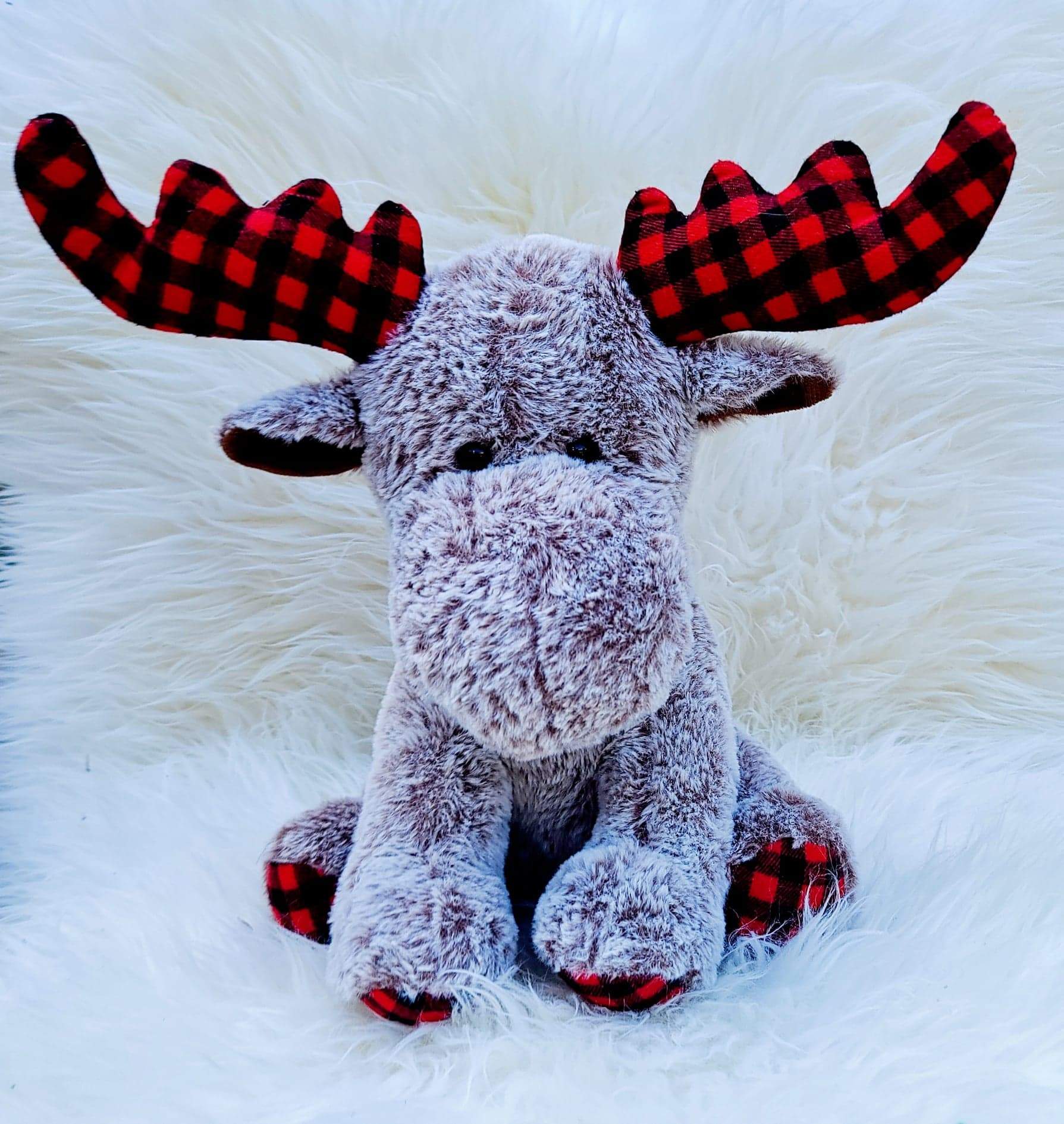 Christmas Moose Plush
