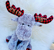 Load image into Gallery viewer, Christmas Moose Plush
