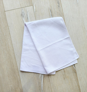 Tea Towels - In Stock Plain White Waffle Weave