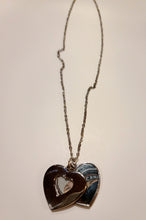 Load image into Gallery viewer, Double Heart Necklace
