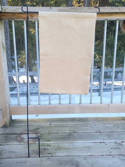 Garden Flag & Stand for Sublimation or Vinyl