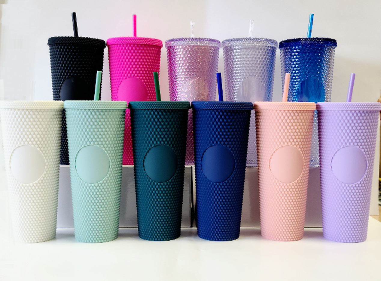 Studded Tumbler 24oz- In Stock