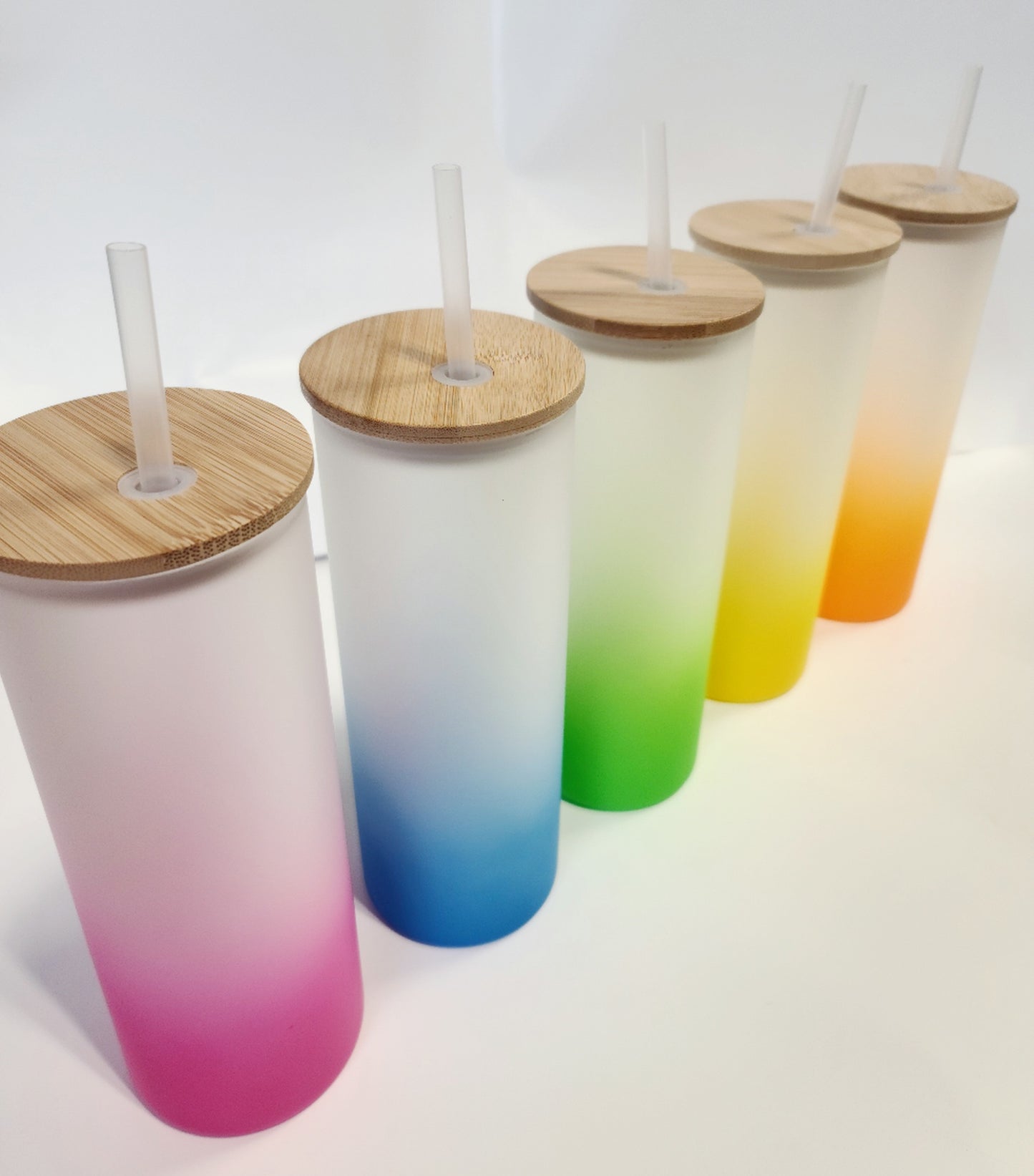 25oz Coloured Glass tumbler for Sublimation - IN STOCK
