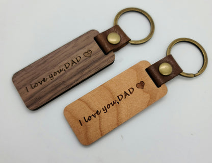 Wooden Keychains