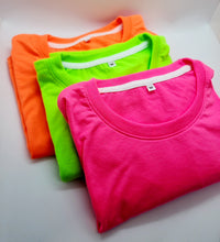 Load image into Gallery viewer, NEON - LADIES SCRUNCH BACK TANKS - IN STOCK
