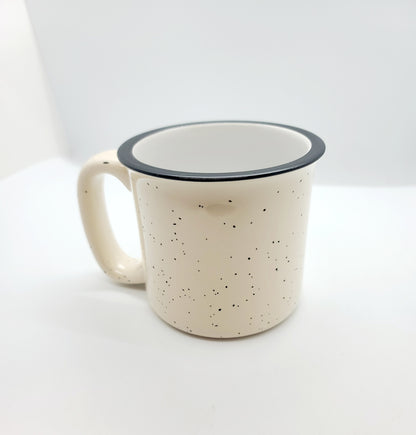 Patterned Ceramic Enamel Mug for Sublimation - IN STOCK