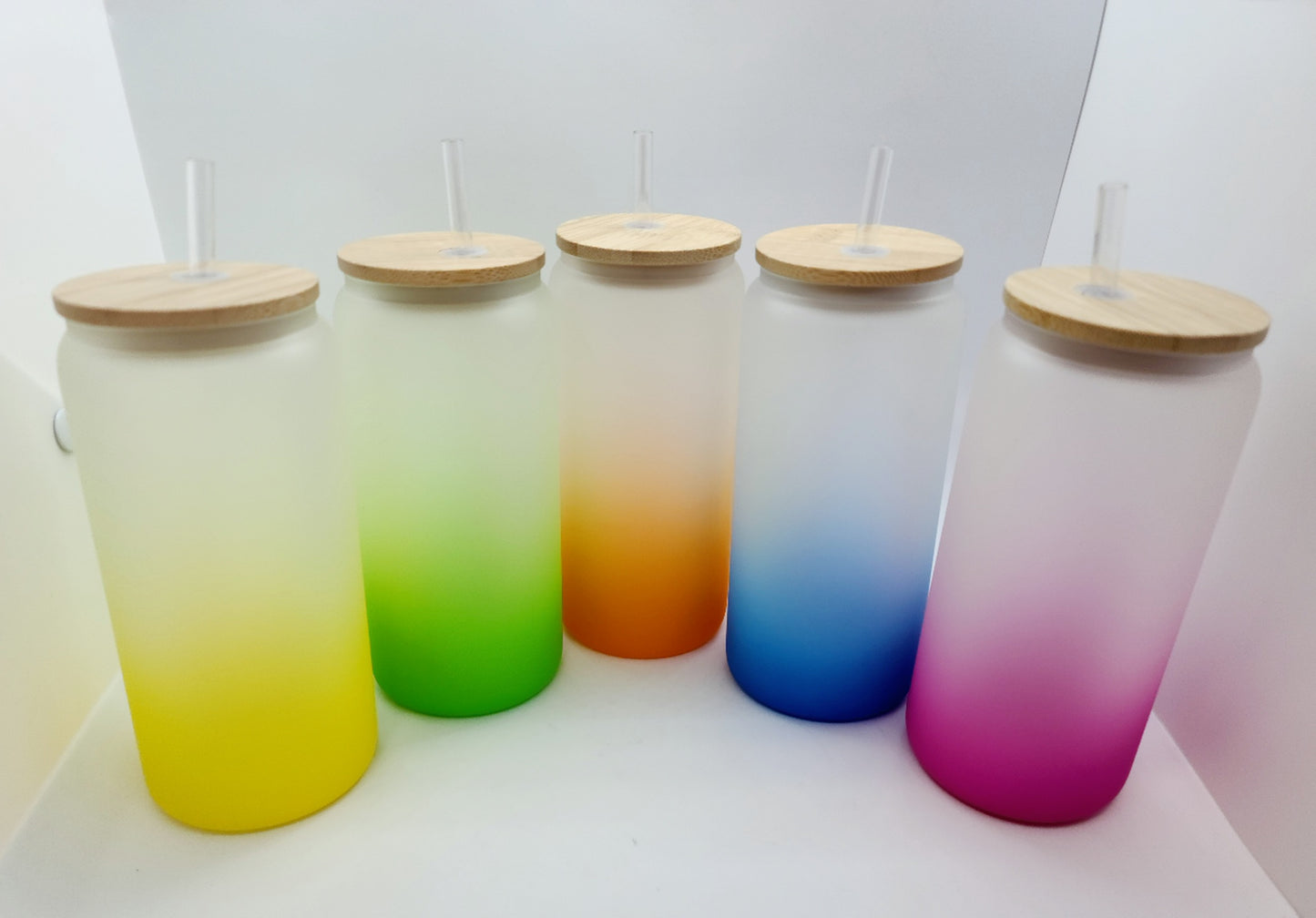 Coloured 20oz Glass Beer Glass for Sublimation - IN STOCK