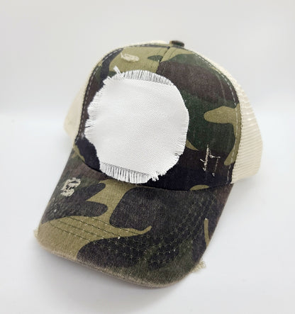 Cloth Hat Patch for Sublimation