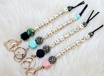 Beaded Key Chains - IN STOCK