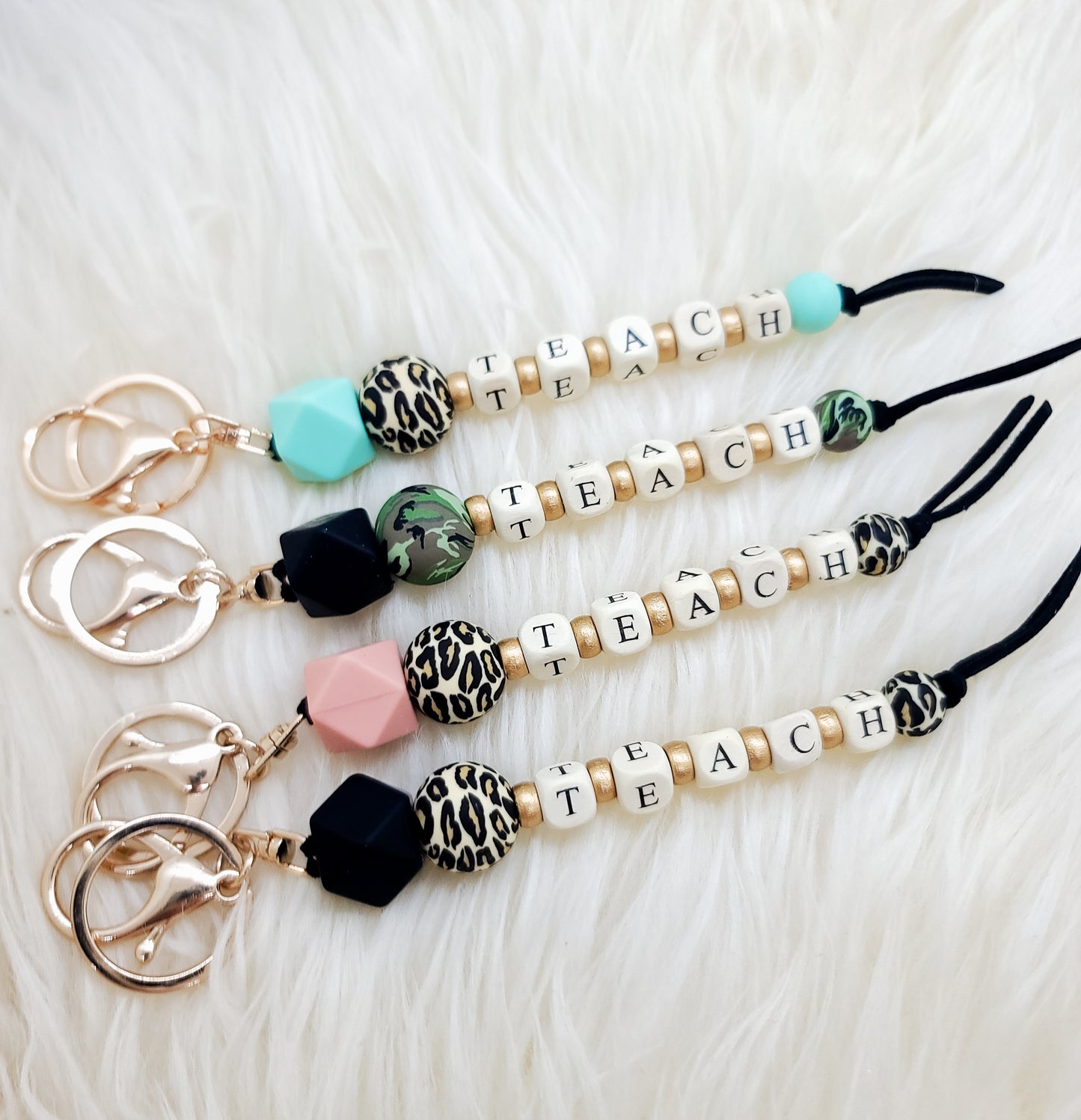 Beaded Key Chains - IN STOCK