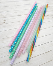 Load image into Gallery viewer, Polka Dot &amp; Pattern Theme Straws - IN STOCK
