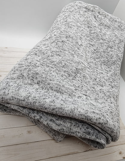 Grey Sweater Blanket for Sublimation