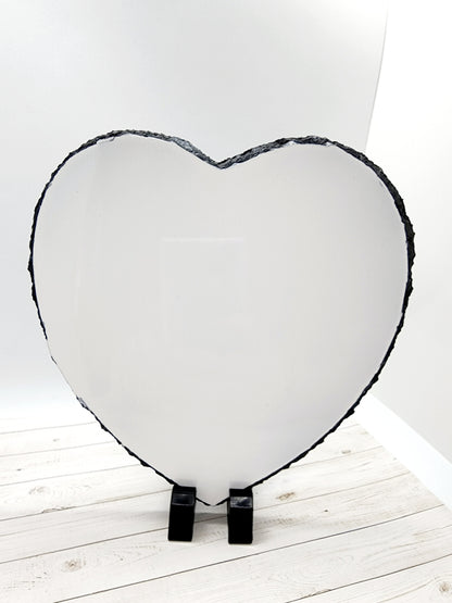 Photo Slate for Sublimation - Heart