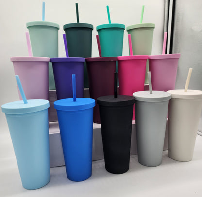 24oz plastic Tumbler 24oz- In Stock