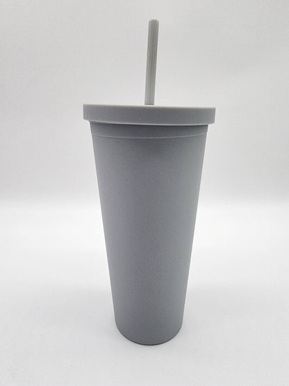 24oz plastic Tumbler 24oz- In Stock