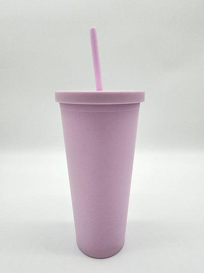 24oz plastic Tumbler 24oz- In Stock