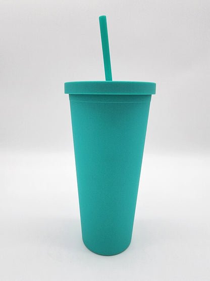 24oz plastic Tumbler 24oz- In Stock