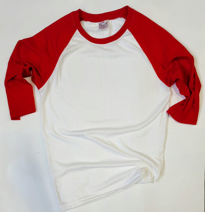 Raglan 3/4 Sleeve - In Stock Shirt