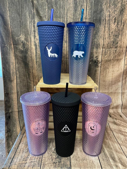 Studded Tumbler 24oz- In Stock