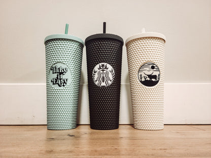 Studded Tumbler 24oz- In Stock