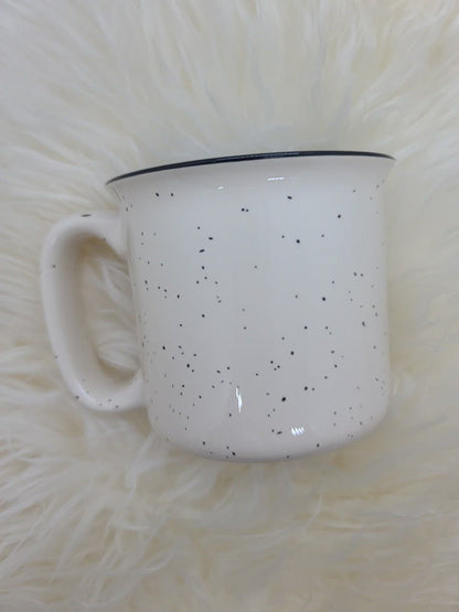 Patterned Ceramic Enamel Mug for Sublimation - IN STOCK