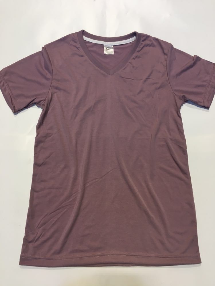 V-Neck Poly Tee for Sublimation
