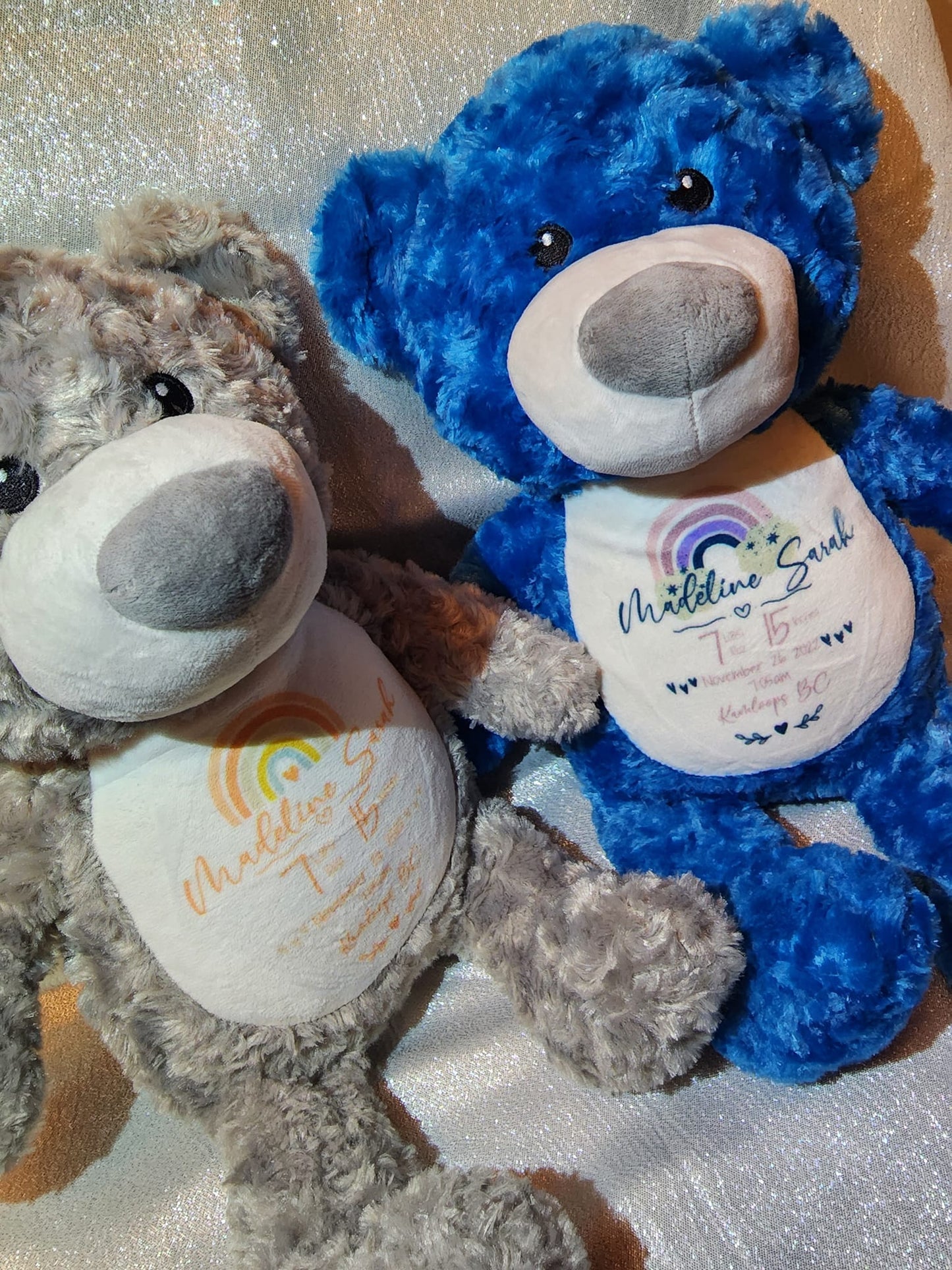 Plush Bears for Sublimation - IN STOCK