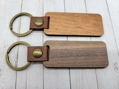 Wooden Keychains