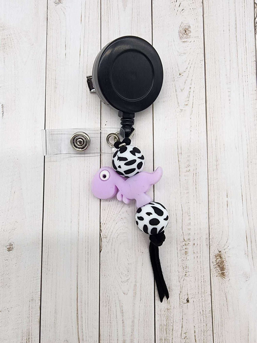 Silicone Beaded Badge Reels