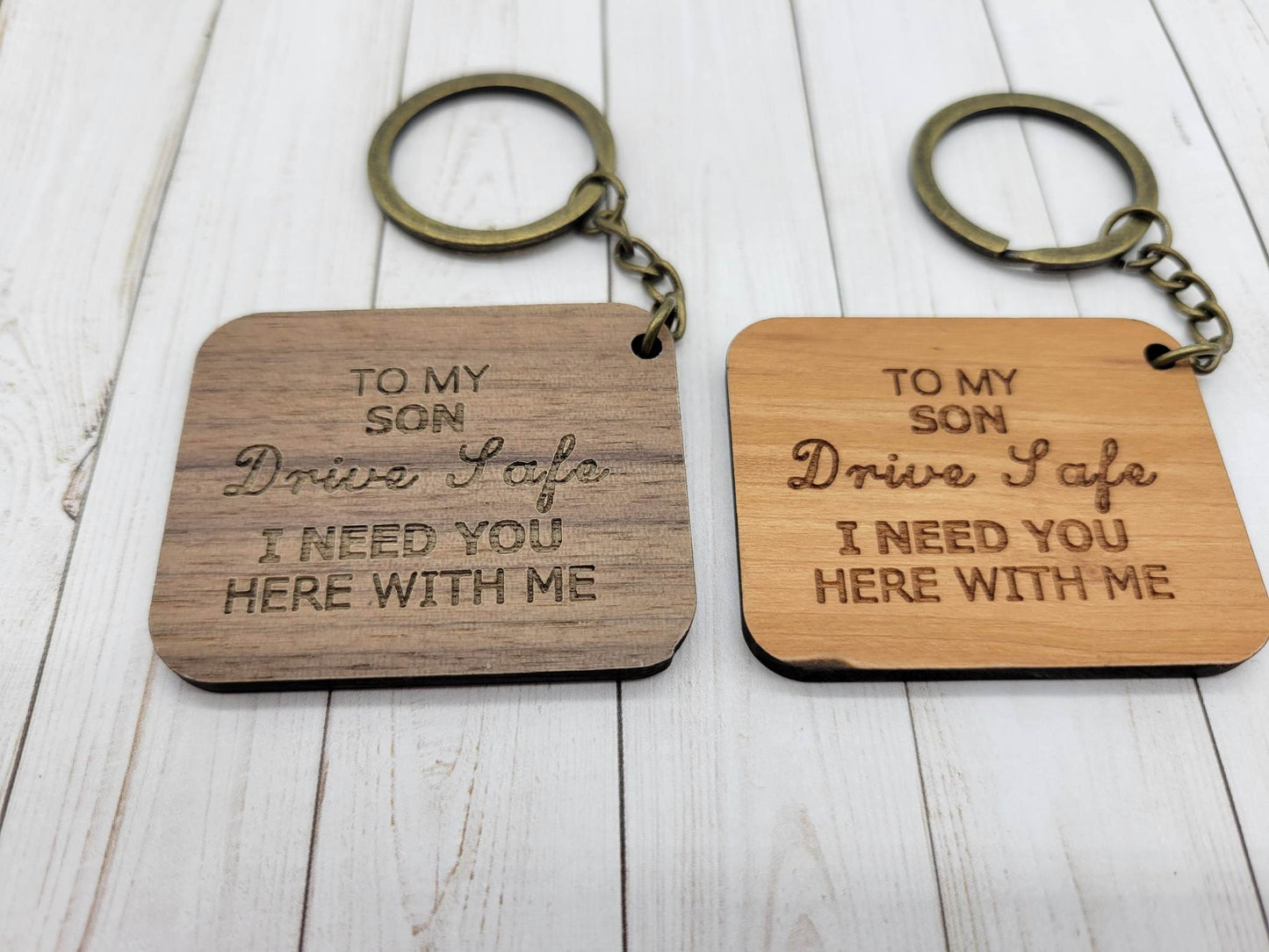 Wooden Keychains