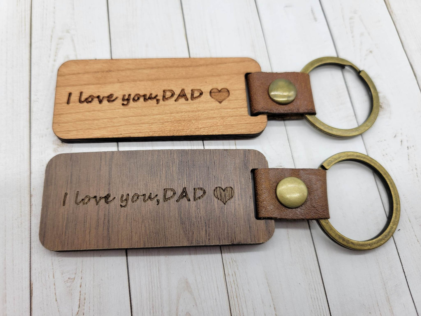 Wooden Keychains