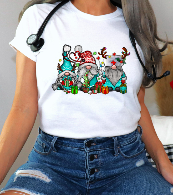 Nurse Gnomes DTF Transfer - 254