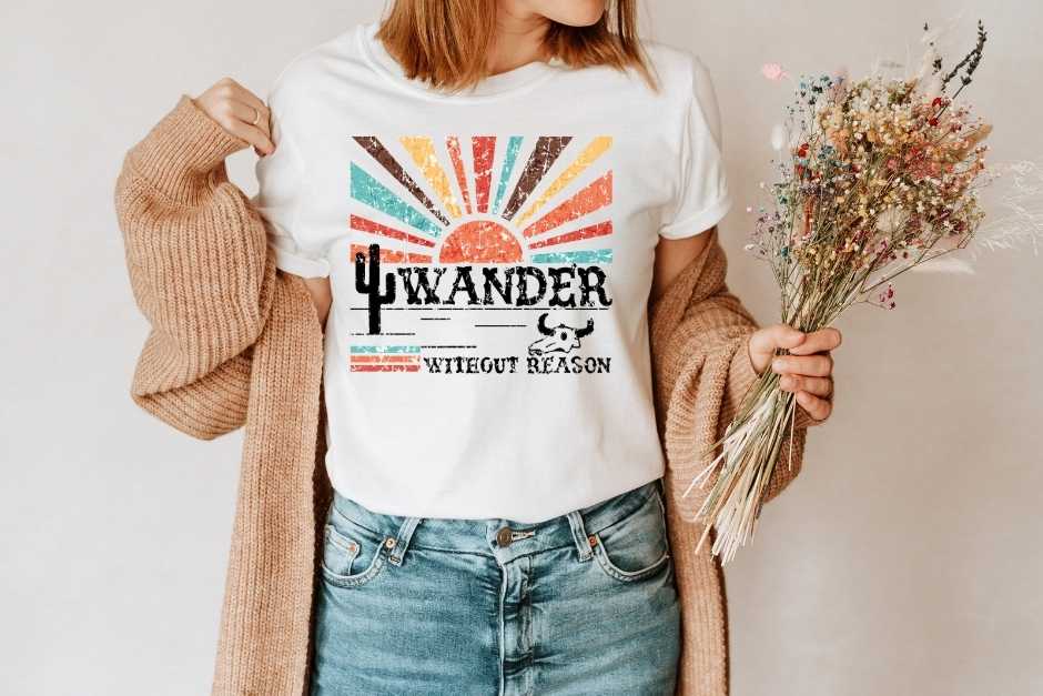 Wander Without Reason DTF Transfer - 204