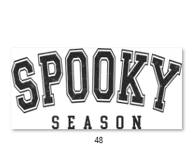 Spooky Season DTF Transfer - 48