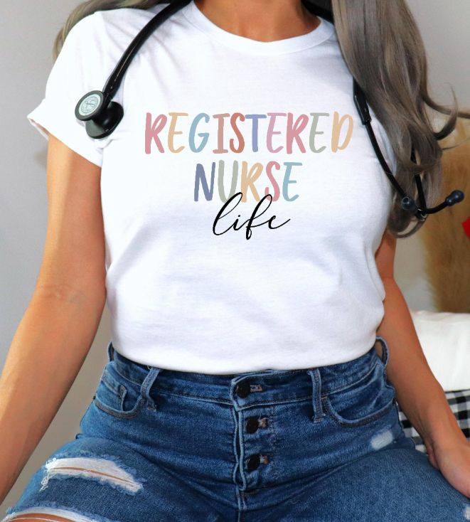 Registered Nurse Life DTF Transfer - 285