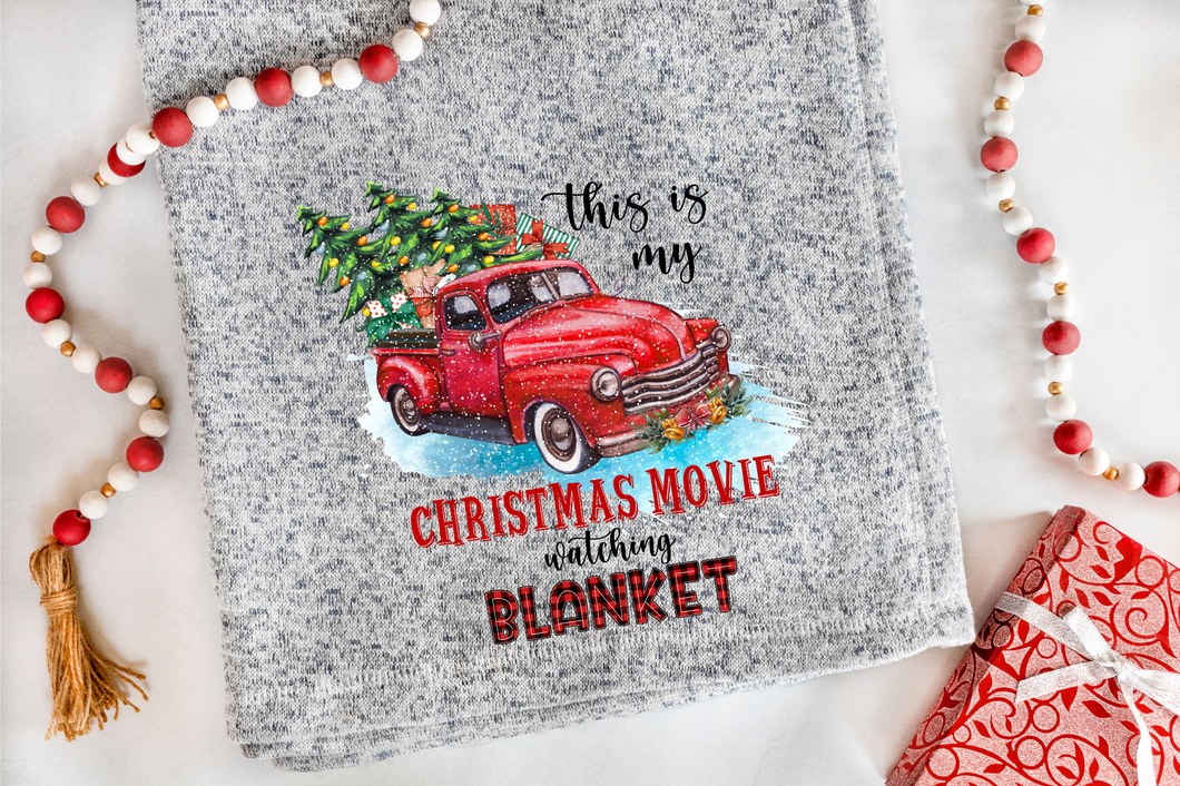 Christmas Movie Blanket DTF Transfer - 185