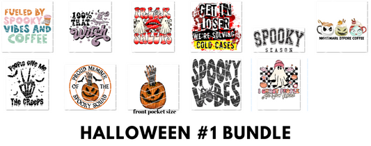 DTF Transfers - Halloween Bundle #1