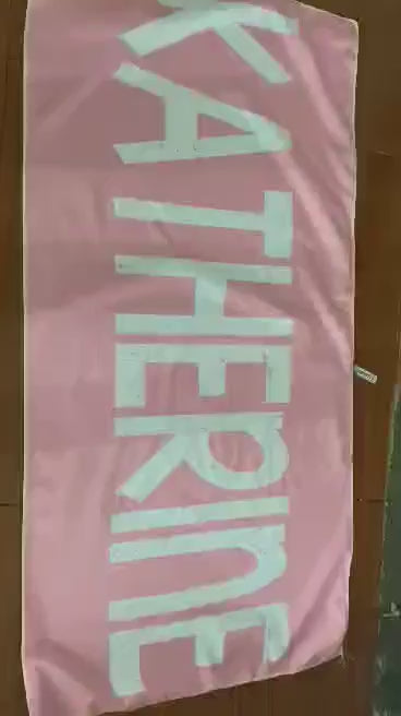 Customized Name Towel - PRE-ORDER
