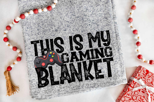 Gaming Blanket DTF Transfer - 345