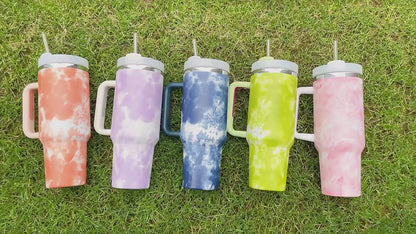 Tie Dye 40oz Tumblers