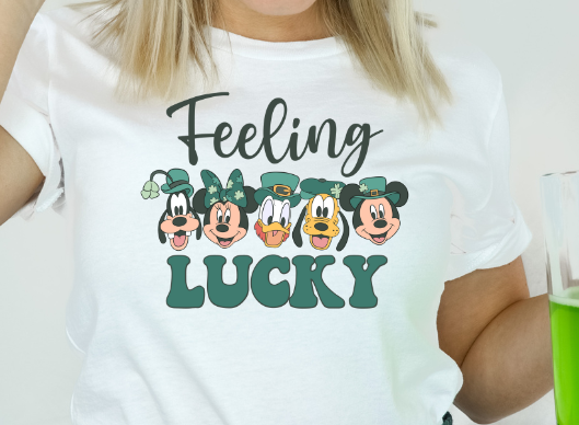 Feeling Lucky Friends DTF Transfer - 982